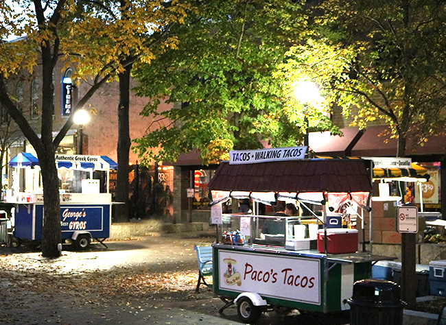 Downtown Ped Mall Food Carts
